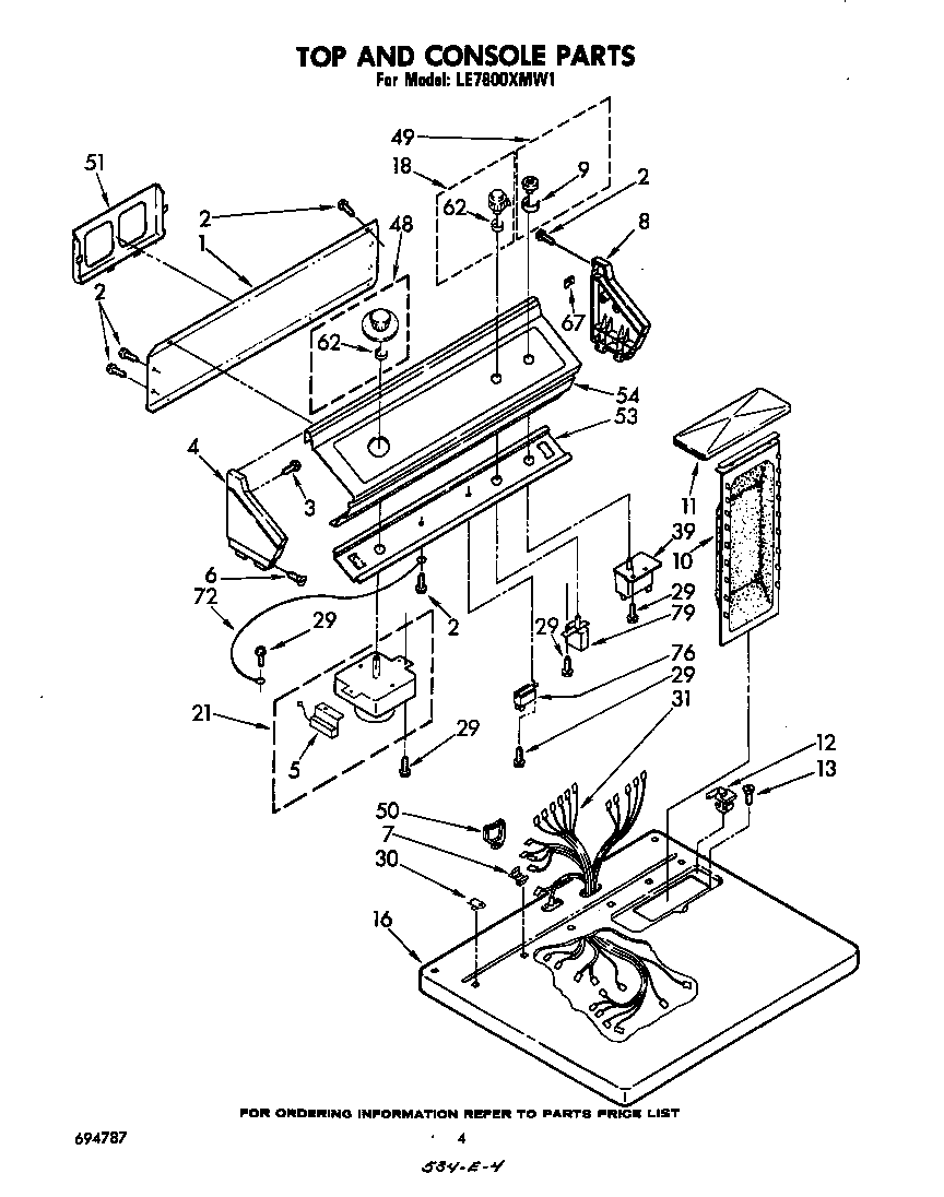 Parts diagram