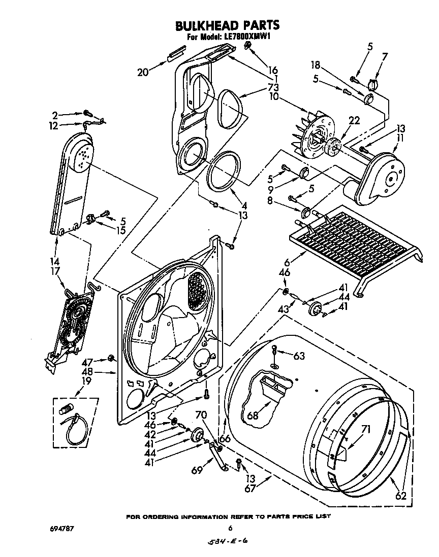 Parts diagram