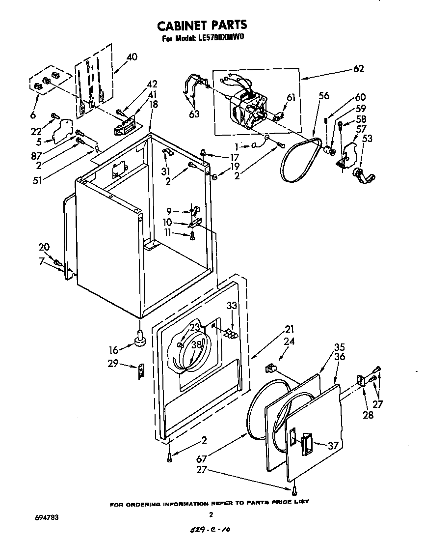 Parts diagram