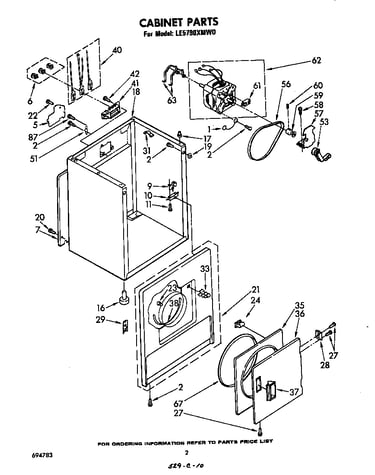 Parts diagram