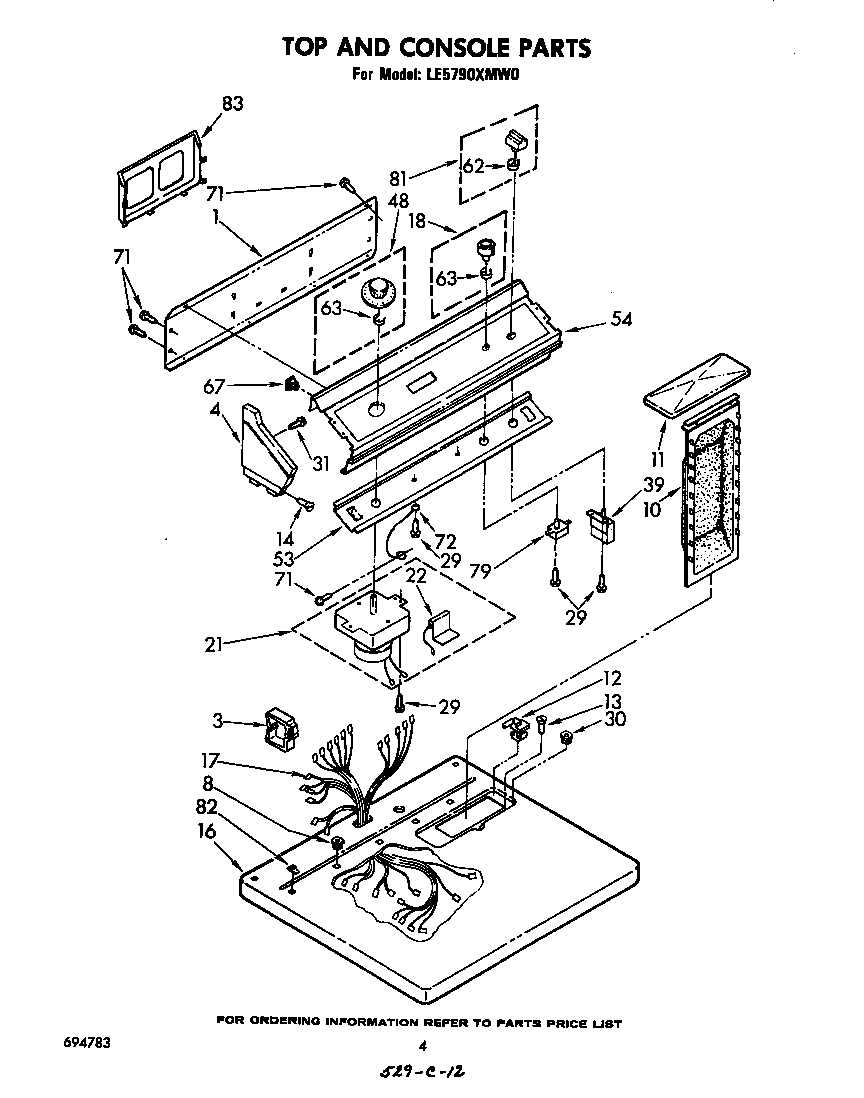 Parts diagram