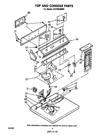 Parts diagram