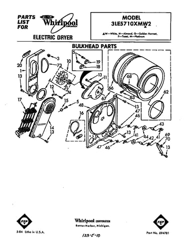 Parts diagram