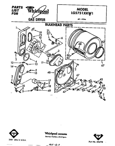 Parts diagram