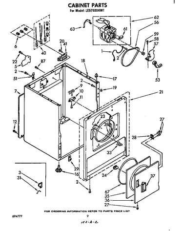 Parts diagram