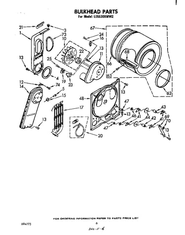 Parts diagram