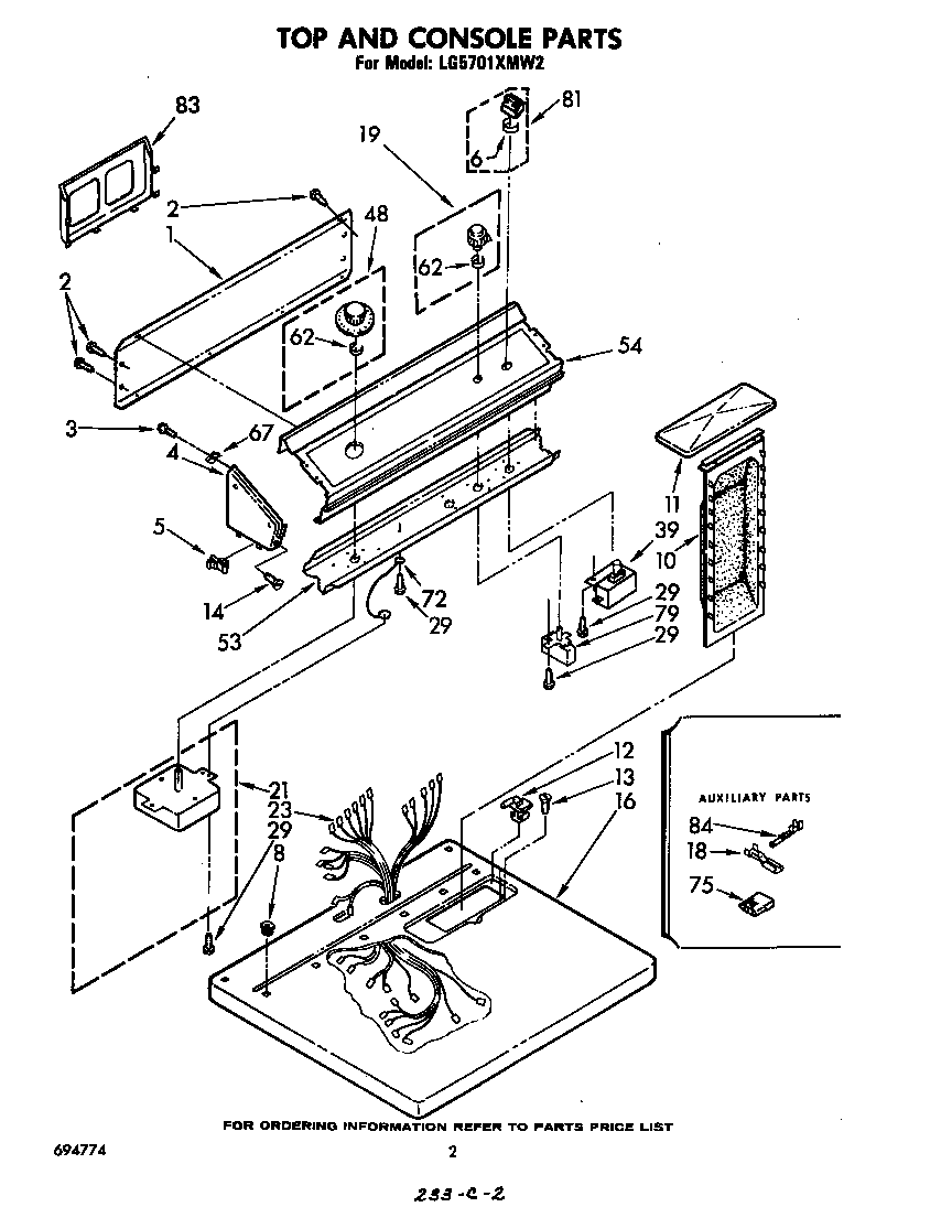 TOP AND CONSOLE