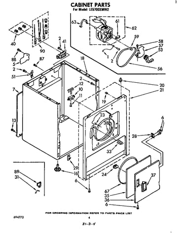 Parts diagram