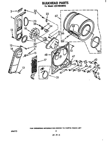 Parts diagram