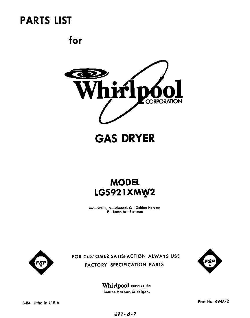 Front cover