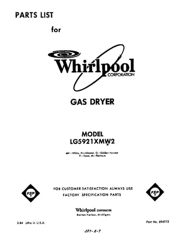Front cover