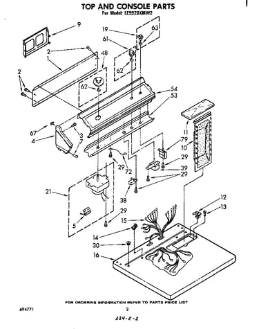 Parts diagram