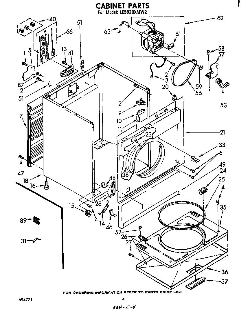 Parts diagram