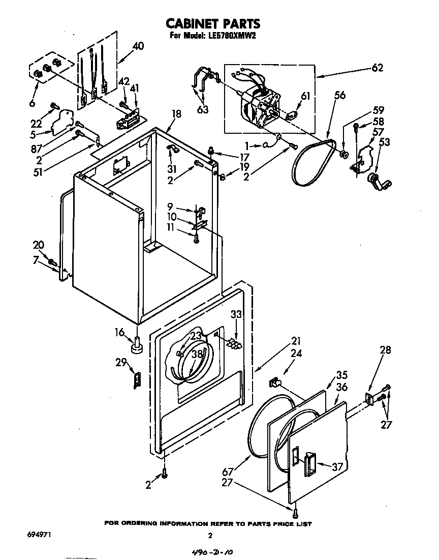 Parts diagram