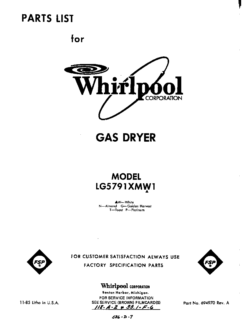 Front cover