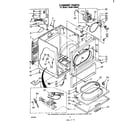 Whirlpool LG9801XMW2 cabinet diagram