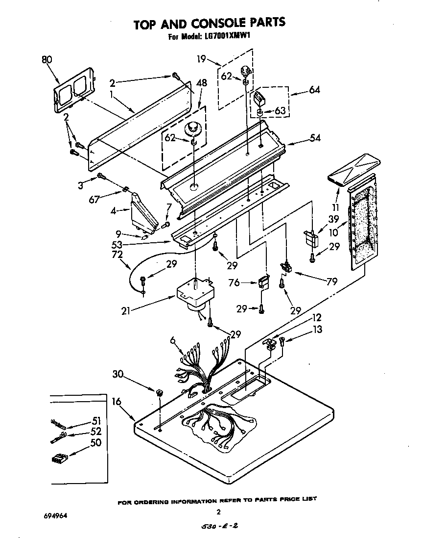 TOP AND CONSOLE