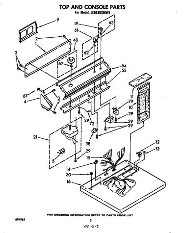 Parts diagram