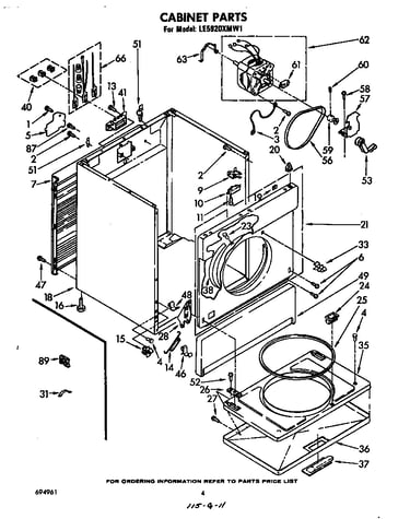 Parts diagram