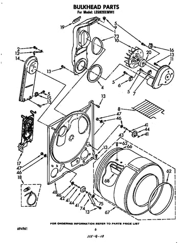 Parts diagram
