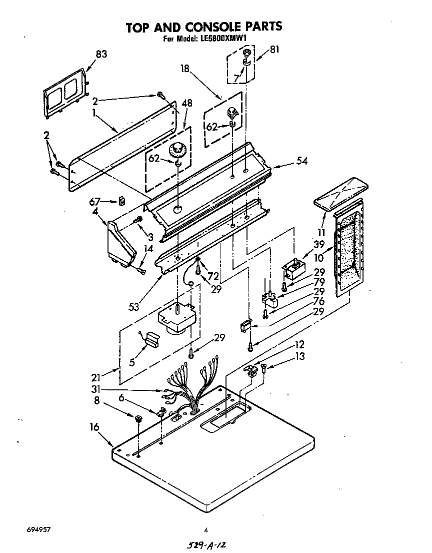 Parts diagram