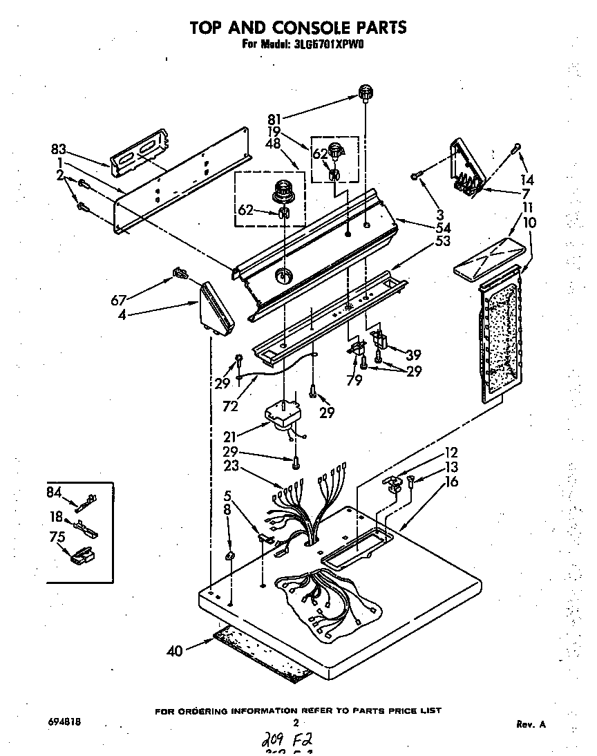 TOP AND CONSOLE