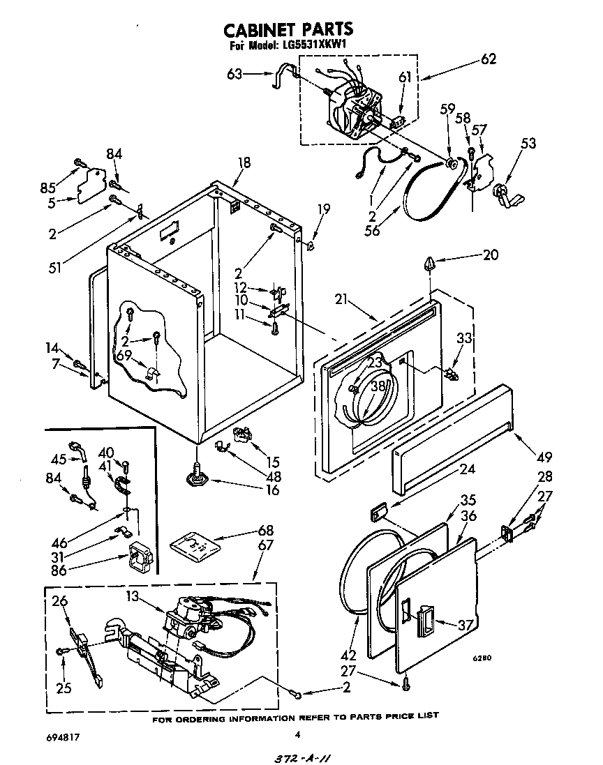 Parts diagram