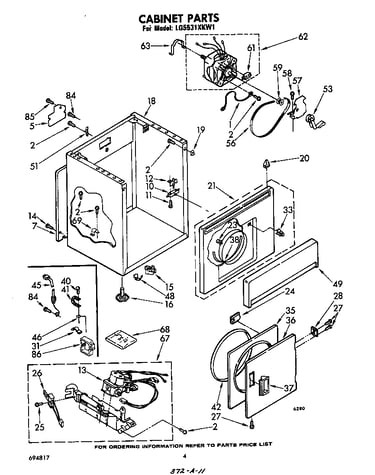 Parts diagram