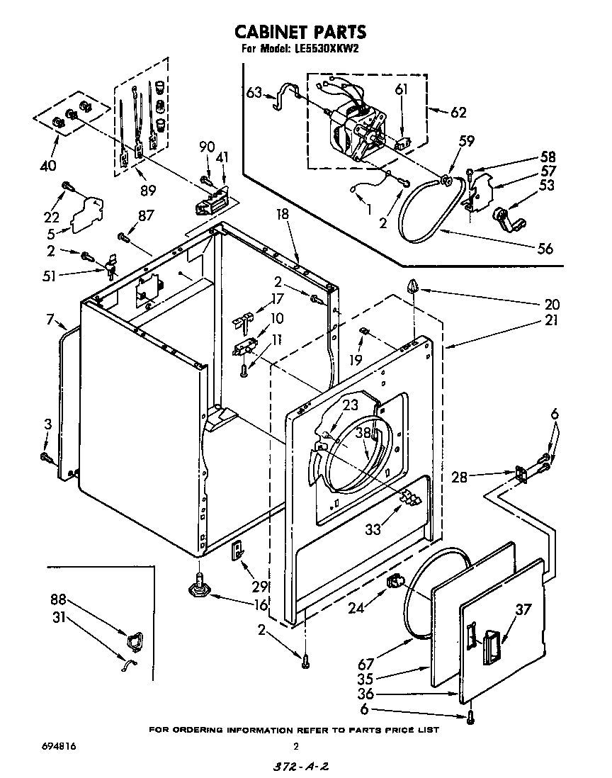 Parts diagram