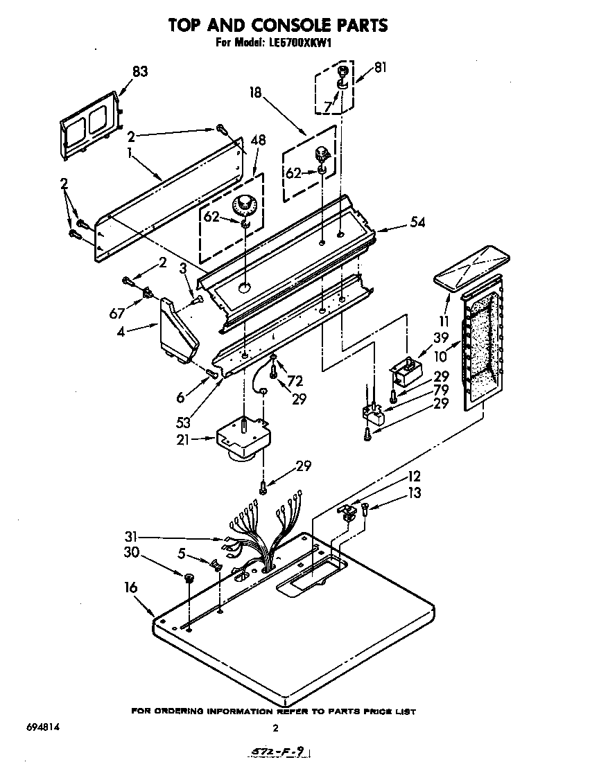 Parts diagram