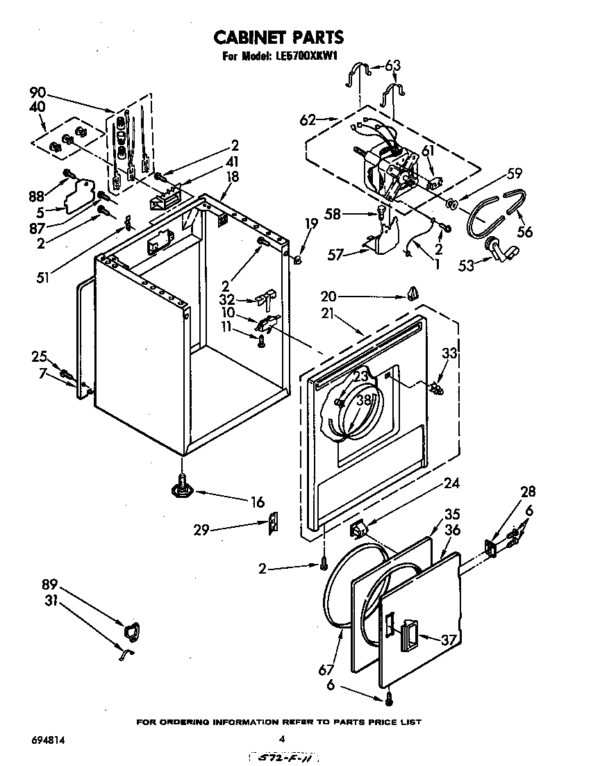 Parts diagram