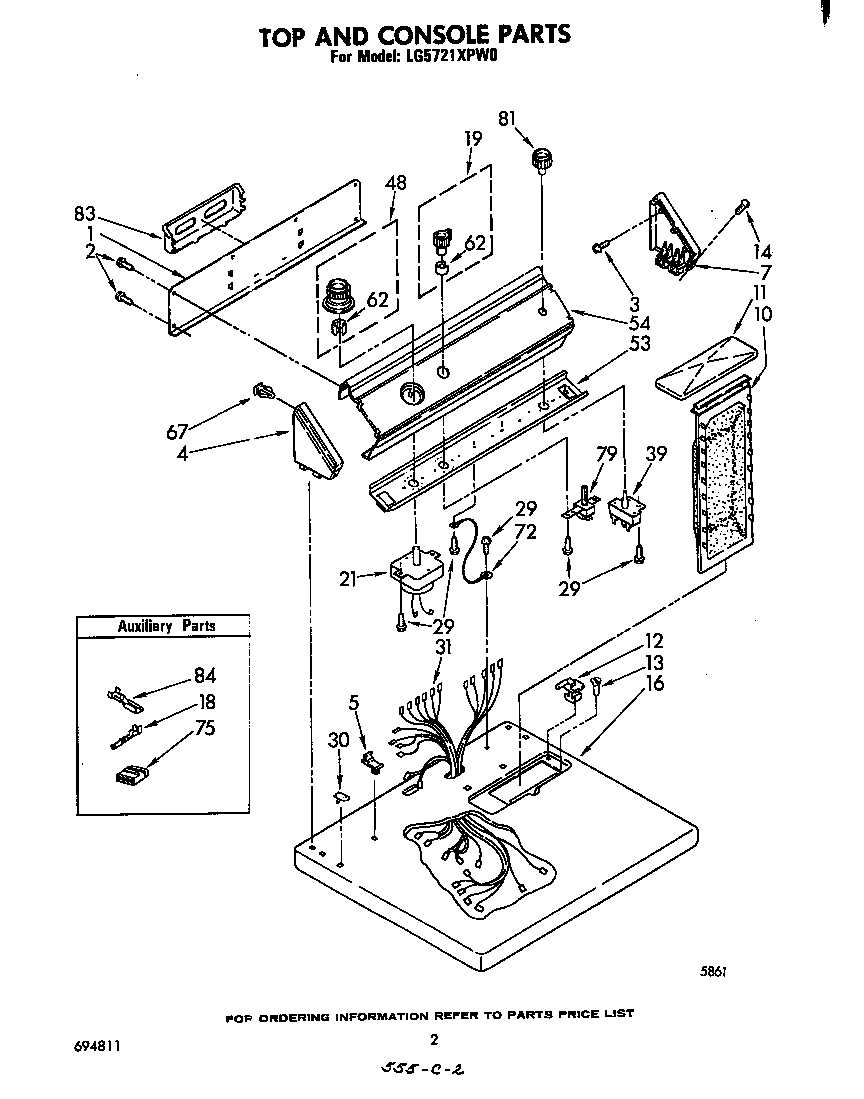 TOP AND CONSOLE