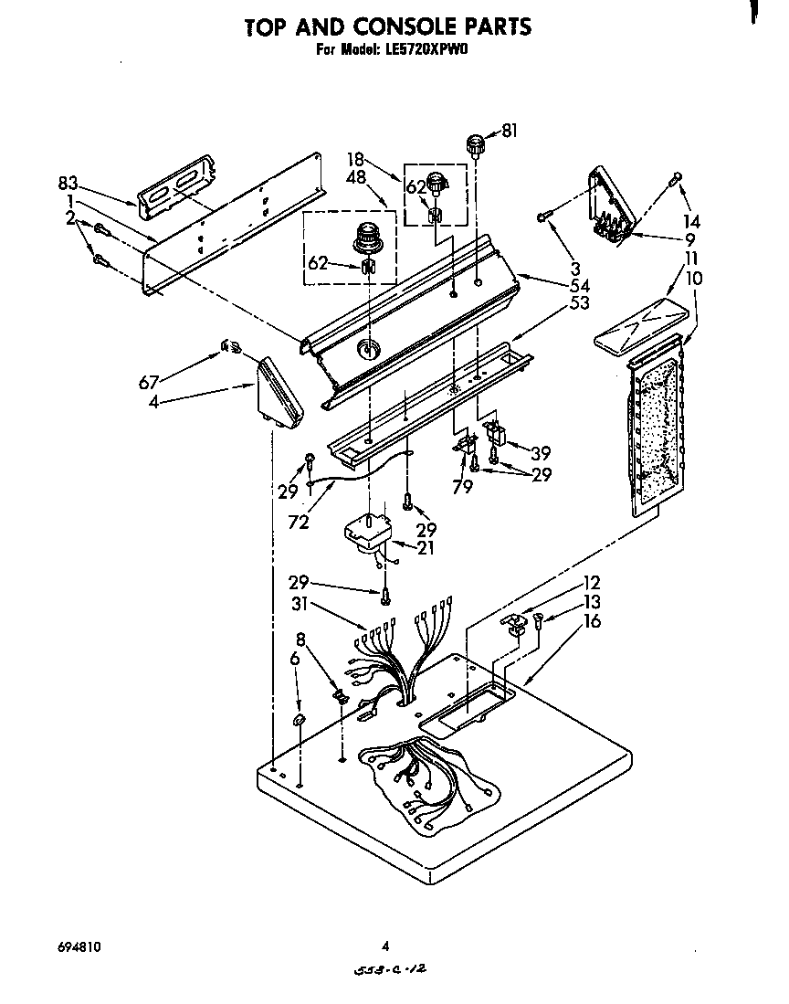 Parts diagram