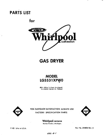 Front cover