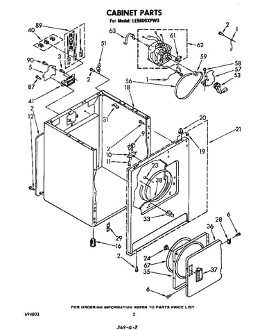 Parts diagram