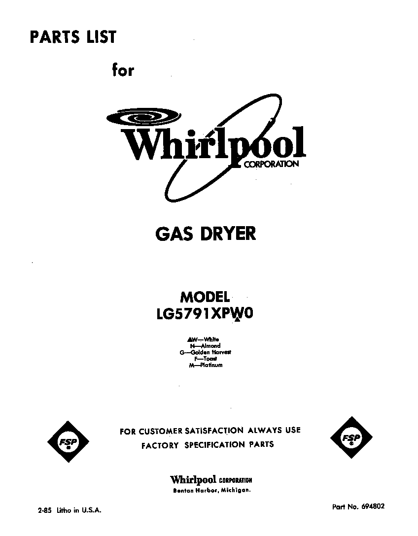 Front cover