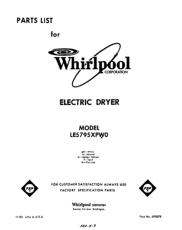 Parts diagram