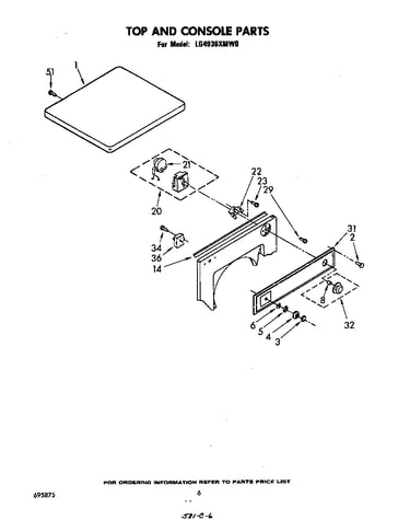 Top and console