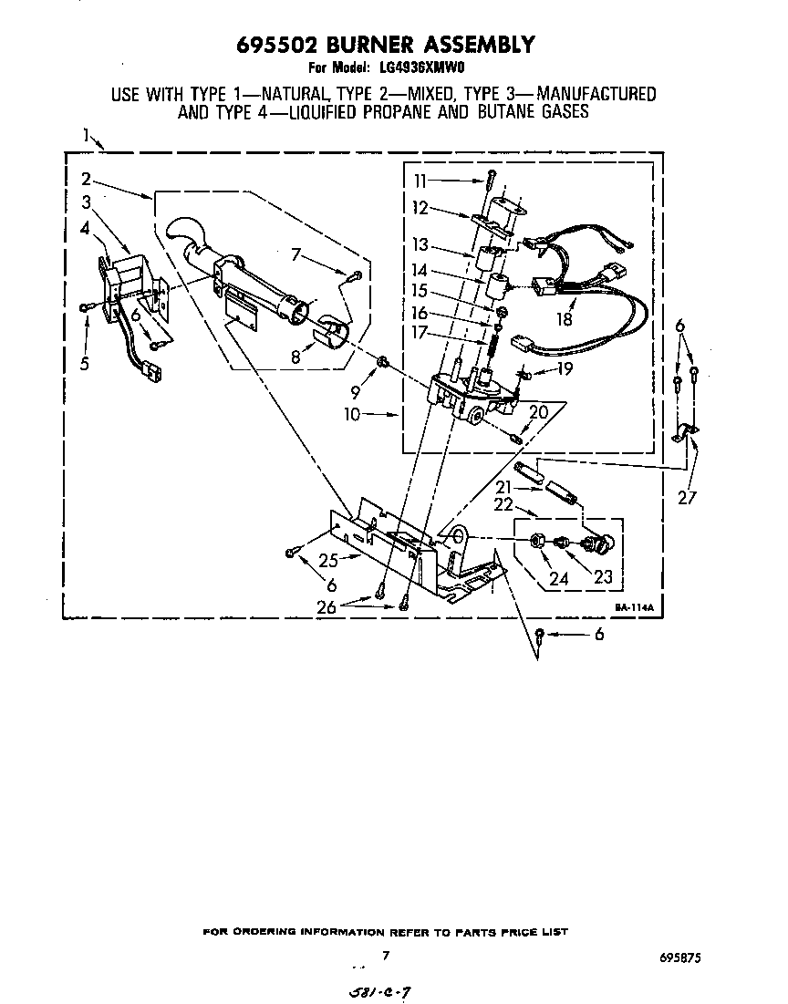 695502 burner