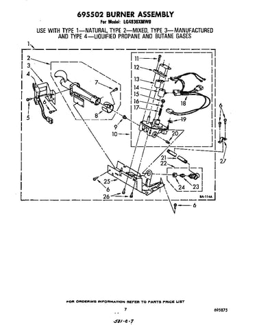 695502 burner