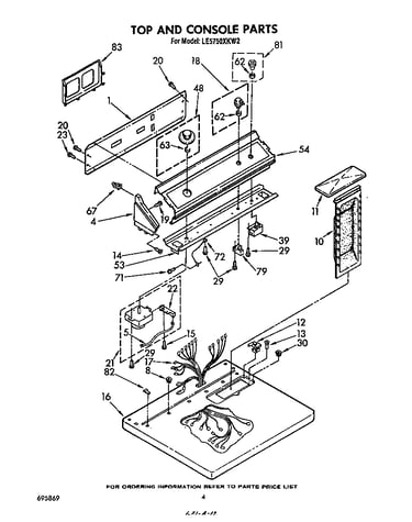 Parts diagram