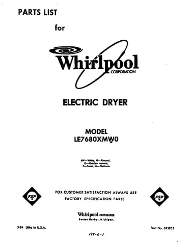 Parts diagram