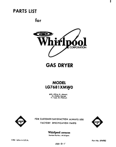 Front cover