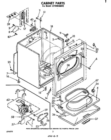 Parts diagram
