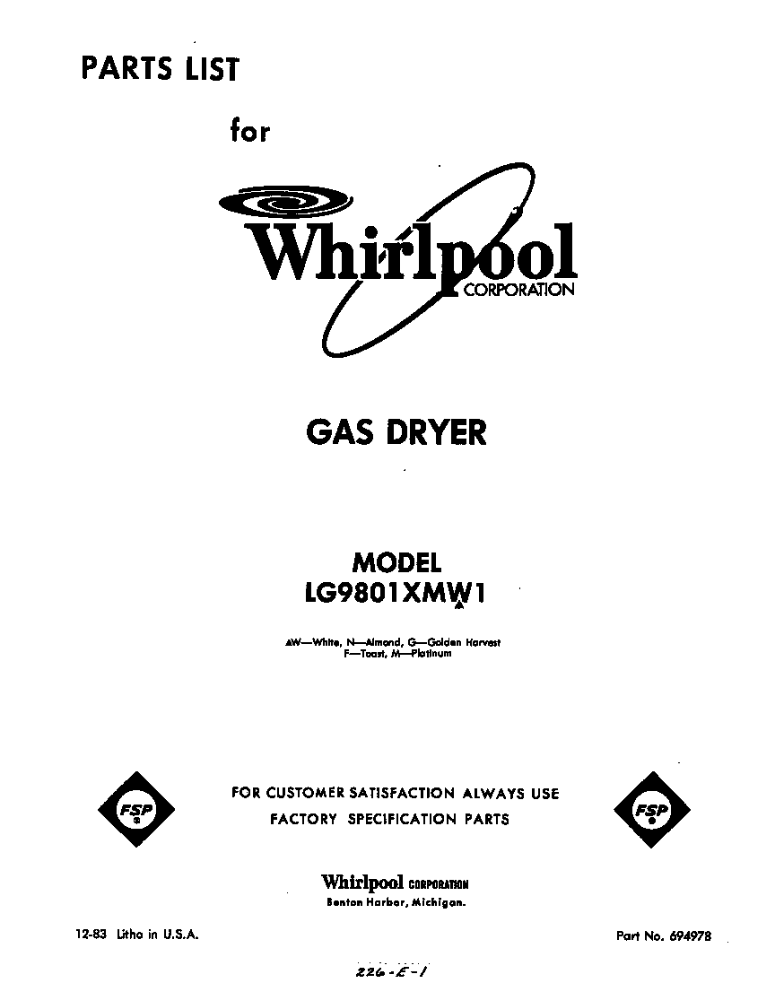 Front cover