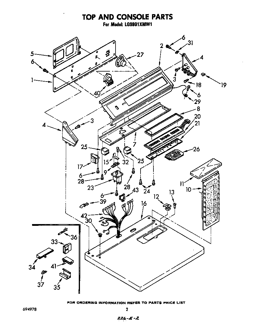 TOP AND CONSOLE