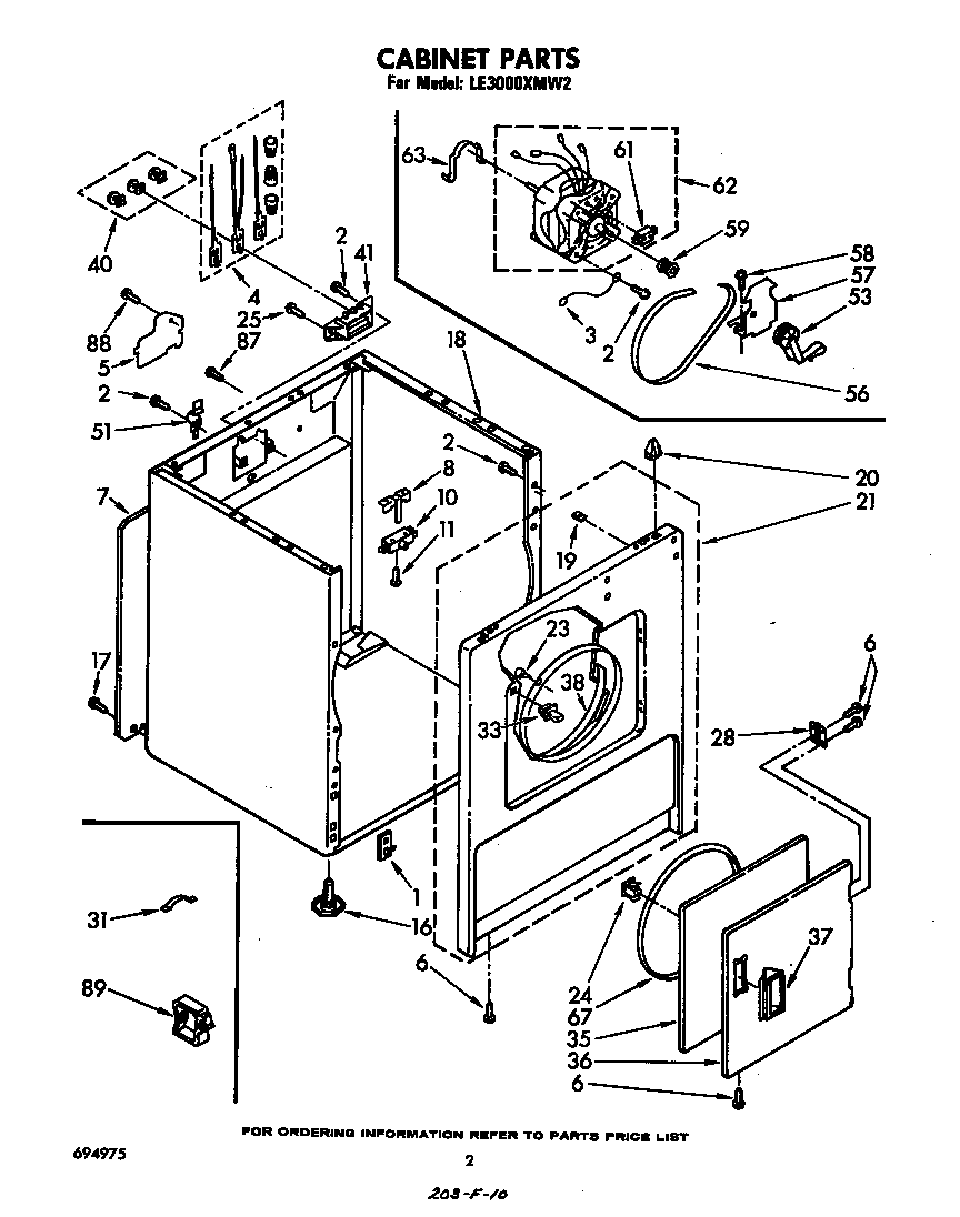 Parts diagram