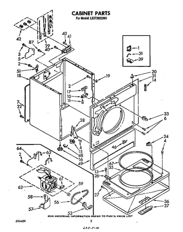 Parts diagram