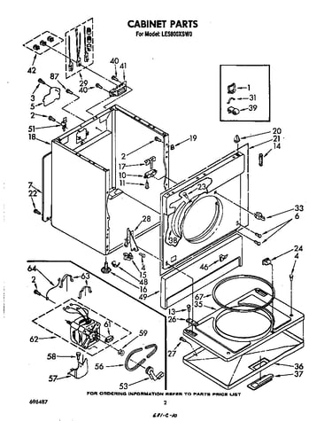Parts diagram