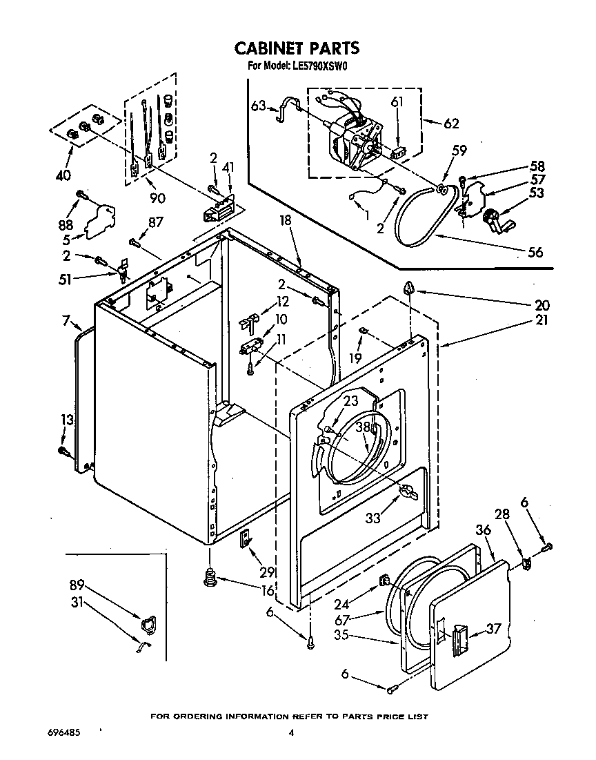 Parts diagram